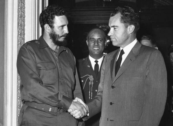 Кастро и Никсон