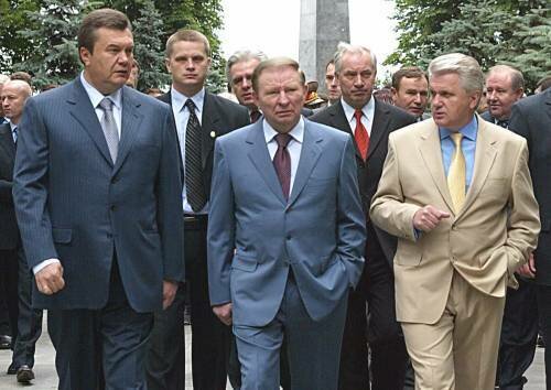 Л. Кучма и В. Янукович