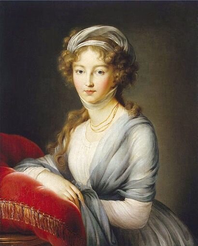 Императрица Елизавета Алексеевна. Худ. Виже ле Бра, 1795 г., Замок Вольфсгартен, Германия