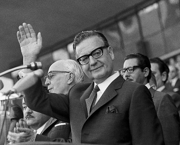 Сальвадор Альенде, чилийский президент до 1973 г.
