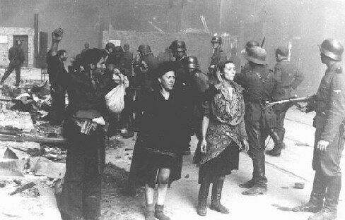 восставшие в варшавском гетто