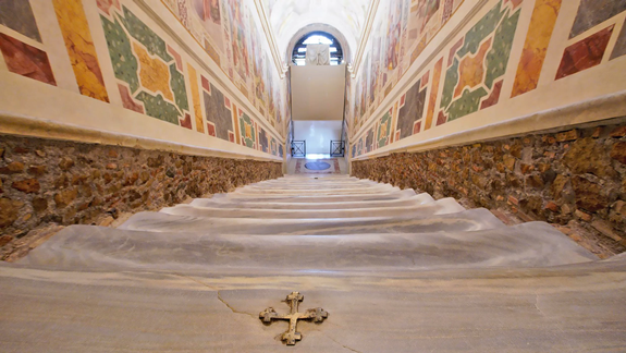 Святая лестница в Риме (без настила)