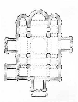 план Успенского собора