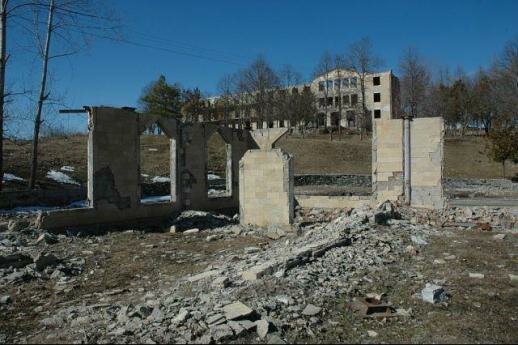 Руины в Нагорном Карабахе